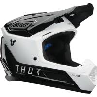 Thor - Thor Fleet Storm Helmet - 0110-8914 - Storm Black/White - X-Large - Image 1