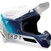 Thor - Thor Fleet Storm Helmet - 0110-8918 - Storm White/Navy - Medium - Image 1