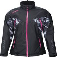 Arctiva - Arctiva Pivot 7 Womens Jacket - 3121-0845 - Black/Camo Gray/Pink - X-Small - Image 1