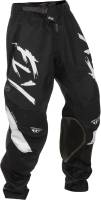 Fly Racing - Fly Racing Kinetic Stoke Youth Pants - 378-53526 - Black/White - 26 - Image 1