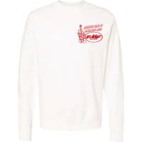 FMF Racing - FMF Racing Top Shelf Sweatshirt - FA24121900BONLG - Bone - Large - Image 1