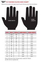 Fly Racing - Fly Racing Lite Gloves - 378-711S - Black/Red - Small - Image 2