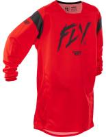 Fly Racing - Fly Racing Kinetic Stoke Youth Jersey - 378-527YL - Red/Black - Large - Image 1