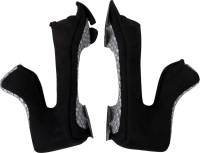 Moose Racing - Moose Racing Cheek Pads for F.I. Vaporwave Youth Helmets - Gray - Md - 01343626 - Image 2