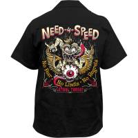 Lethal Threat - Lethal Threat Need 4 Speed Shirt - HW50232-4XL - Black - 4XL - Image 1