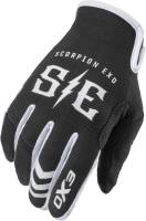 Scorpion - Scorpion Air-Stretch Charge Gloves - G44-033 - Black/White - Small - Image 1
