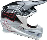 Moose Racing - Moose Racing F.I. 2.0 Deceit Helmet - 0110-7989 - Black/Red - X-Small - Image 5