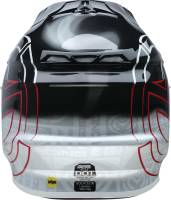 Moose Racing - Moose Racing F.I. 2.0 Deceit Helmet - 0110-7989 - Black/Red - X-Small - Image 3