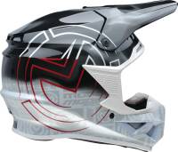 Moose Racing - Moose Racing F.I. 2.0 Deceit Helmet - 0110-7994 - Black/Red - 2XL - Image 4