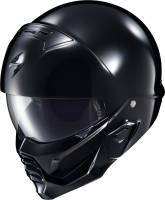 Scorpion - Scorpion Covert 2 Solid Helmet - CV2-0033 - Gloss Black - Small - Image 1