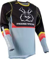 Moose Racing - Moose Racing Agroid Jersey - 2910-7512 - Gray/Yellow - Small - Image 1