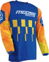 Moose Racing - Moose Racing Qualifier Jersey - 2910-7532 - Orange/Blue - 4XL - Image 1
