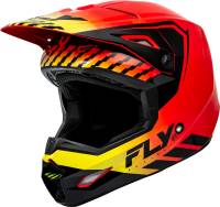 Fly Racing - Fly Racing Kinetic Menace Helmet - F73-8658L - Red/Black/Yellow - Large - Image 1