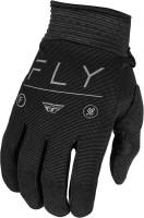 Fly Racing - Fly Racing F-16 Youth Gloves - 377-911Y2XS - Black/Charcoal - 2XS - Image 1