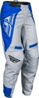 Fly Racing - Fly Racing F-16 Womens Pants - 377-83013 - Arctic Gray/Blue - 13/14 - Image 1