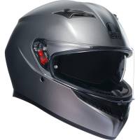 AGV - AGV K3 Mono Solid Helmet - 2118381004006XL - Radio Matte Gray - X-Large - Image 1