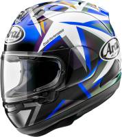 Arai Helmets - Arai Helmets Corsair-X Vinales-5 Helmet - 0101-15786 - Black/Blue - Small - Image 1