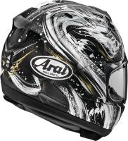 Arai Helmets - Arai Helmets Corsair-X Kiyonari Helmet - 0101-15921 - Black/White - Medium - Image 2