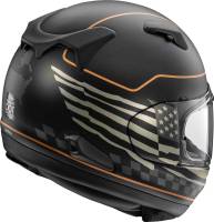 Arai Helmets - Arai Helmets Signet-X US Flag Helmet - 0101-15954 - Black Frost - Small - Image 2