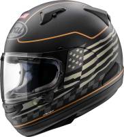 Arai Helmets - Arai Helmets Signet-X US Flag Helmet - 0101-15957 - Black Frost - X-Large - Image 1