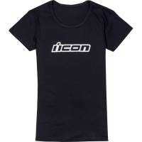 Icon - Icon Clasicon Womens T-Shirt - 3031-4170 - Black - X-Small - Image 1