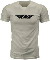 Fly Racing - Fly Racing Fly Corporate T-Shirt - 352-0017S - Light Sand - Small - Image 1