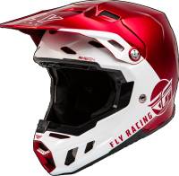 Fly Racing - Fly Racing Formula CC Centrum Helmet - 73-4323X - Metallic Red/White - X-Large - Image 1