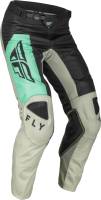 Fly Racing - Fly Racing Kinetic Jet Pants - 376-53036 - Black/Mint/Gray - 36 - Image 1