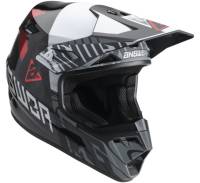 Answer - Answer AR3 Ronin Helmet - 447712 - Black/White/Crimson - Large - Image 1