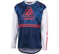 Answer - Answer Arkon Trials Youth Jersey - 447583 - Blue/White/Red - X-Small - Image 1