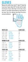 Answer - Answer Ascent Youth Gloves - 447845 - Red/White/Blue - Medium - Image 2