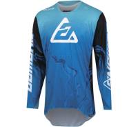 Answer - Answer Elite Fusion Youth Jersey - 447637 - Blue/Black/White - Large - Image 1
