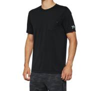 100% - 100% Mission Athletic T-Shirt - 20014-00001 - Heather Black - Medium - Image 1