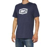 100% - 100% Icon T-Shirt - 20000-00048 - Navy Heather - X-Large - Image 1