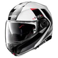 Nolan - Nolan N100-5 Hilltop Helmet - N155275630481 - Metal White/Black - Large - Image 1