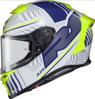 Scorpion - Scorpion EXO-R1 Air Helmet - R1-1234 - Juice White/Blue - Medium - Image 1