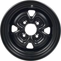 Moose Utility - Moose Utility 120X Steel Wheel - 12x7 - 4+3 Offset - 4/110 - Black - MO12070108 - Image 3