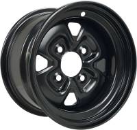 Moose Utility - Moose Utility 120X Steel Wheel - 12x7 - 4+3 Offset - 4/110 - Black - MO12070108 - Image 1