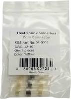 K&S Technologies - K&S Technologies Sordeless Wire Connector - Yellow - 03-0004 - Image 2