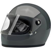 Biltwell Inc. - Biltwell Inc. Gringo S Helmet - 1003-809-101 - Gloss Storm Gray - X-Small - Image 1