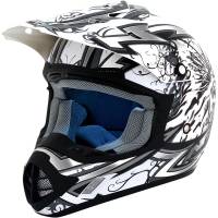 AFX - AFX FX-17Y Butterfly Youth Helmet - 0111-1390 - Matte White - Small - Image 1