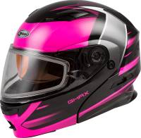 G-Max - G-Max MD-01S Descendant Helmet - M2013176 - Black/Pink/White - Large - Image 1