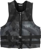 Fly Racing - Fly Racing Neoprene Flotation Vest - 142424-700-050-20 - Black - X-Large - Image 1