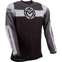 Moose Racing - Moose Racing Qualifier Jersey - 2910-6237 - Black/Gray - Small - Image 1
