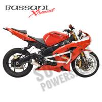 Bassani Manufacturing - Bassani Manufacturing 4in. Megaphone Slip-On - Stainless Steel - 5Z617SS - Image 2