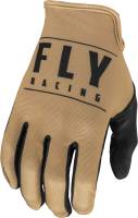 Fly Racing - Fly Racing Media Gloves - 350-11711 - Khaki/Black - 11 - Image 1