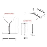 TACO Marine - TACO ShadeFin w/Black Fabric, Bag &amp; Fixed Rod Holder Mount Kit - Image 2