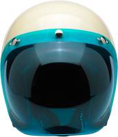 Biltwell Inc. - Biltwell Inc. Bonanza Solid Helmet - BH-WHT-GL-DOTSM - Vintage White - Small - Image 2