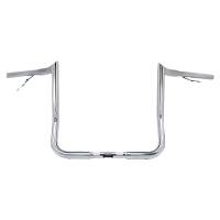 Paul Yaffe Originals - Paul Yaffe Originals 1-1/4in. Pre-Wired Bagger Monkey Bars - 10in. - Chrome - MBBPW-10 C - Image 1