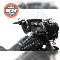Paul Yaffe Originals - Paul Yaffe Originals 1-1/4in. Pre-Wired Bagger Monkey Bars - 10in. - Chrome - MBBPW-10 C - Image 2